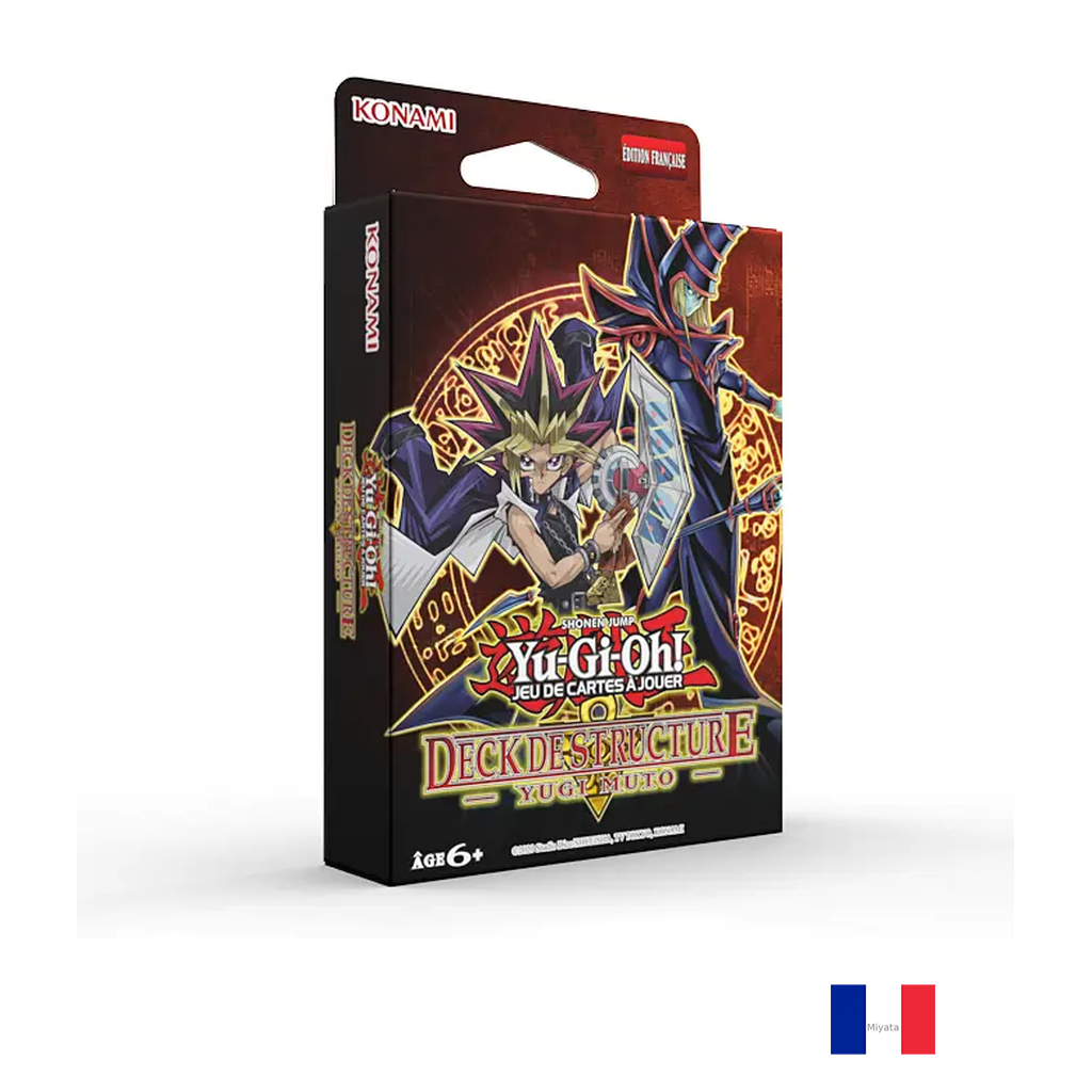 Deck de Structure : Yugi Muto - Yu-Gi-Oh! - Français — 1 deck individuel scellé — drapeau français Miyata